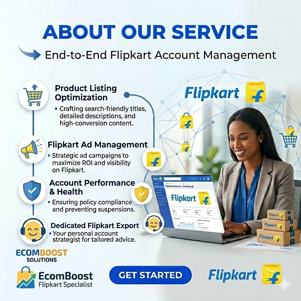 Flipkart seller account management service