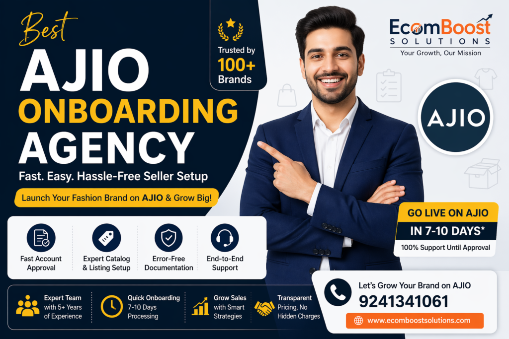 ajio onboarding agency