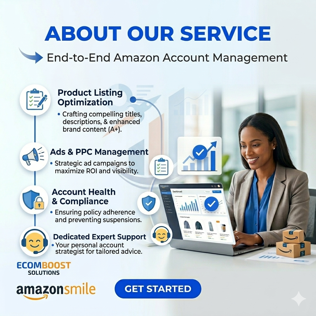 Amazon seller account management service
